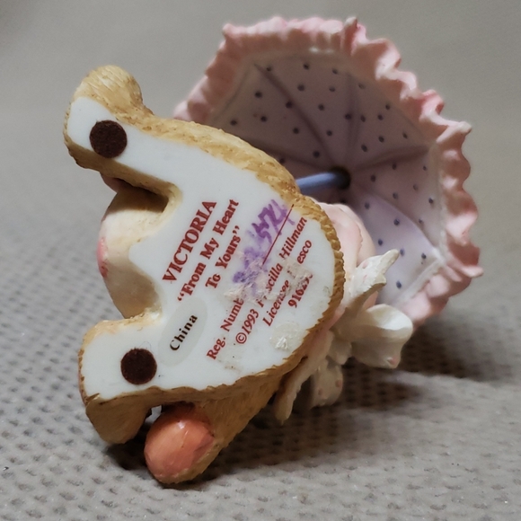 Cherished Teddies Victoria, from my heart to yours - Picture 3 of 6